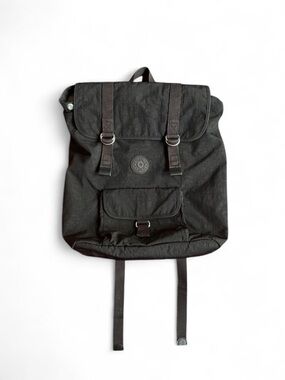 Kipling Black Men's Roll-Top Backpack